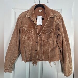 NWT Maggie Corduroy Jacket Size Small